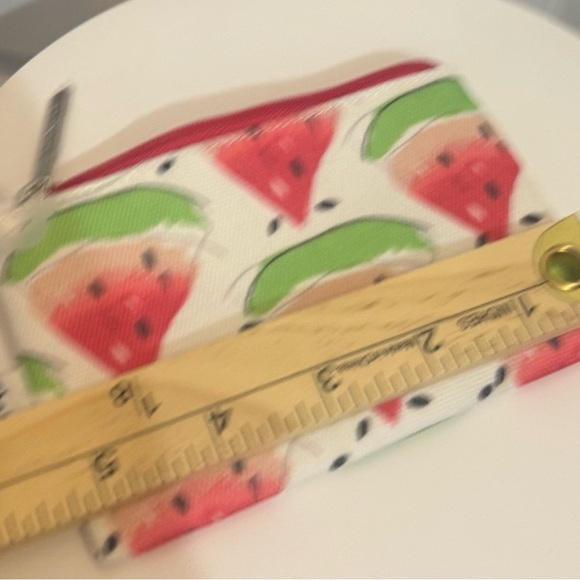 Clinique- Watermelon and lady bugs Print Women's Pouch - Picture 6 of 8